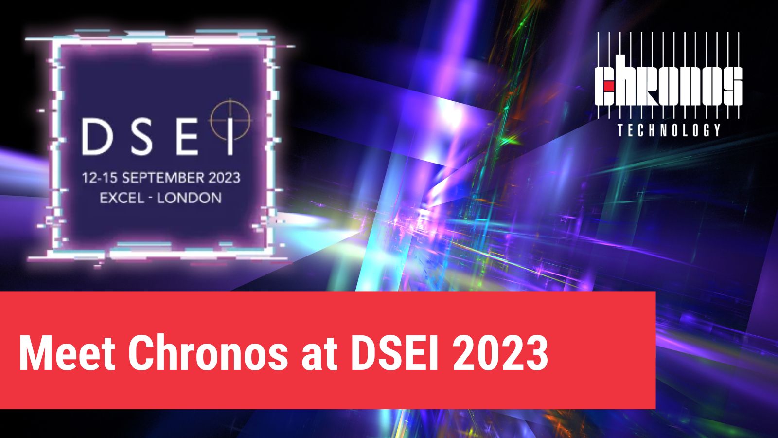 Meet Chronos at DSEI 2023